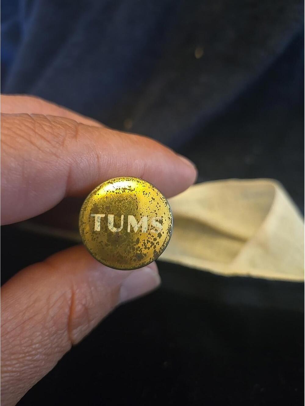 Vintage Tums Tin And Bottle Opener